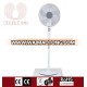 Hot sale 16inch basic stand fan /household Electrical plastic stand fan CE CB GS