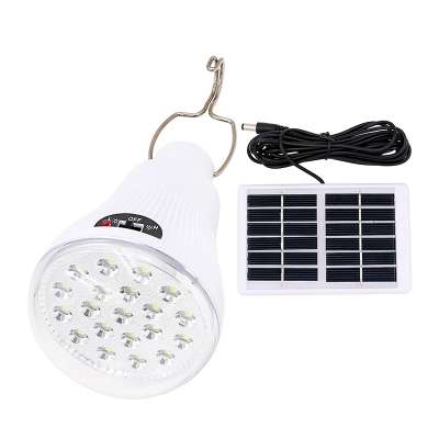 2019 New Solar Lamp Powered Portable Led Bulb Light Solar Led Lighting Solar Panel for Camp Tent Night Fishing Light