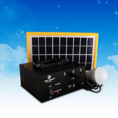 Optional Color Solar Power System Good Quality Power Portable Mini Solar Power Supply for Home Daily Use